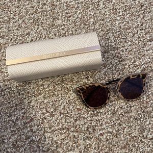 Jimmy Choo Leopard Haired Sunglasses